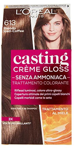L'Oréal Paris Tinte de pelo sin amoniaco, 613 Rubio Iced-Coffee