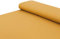 Baumwoll - Stoff French Terry Sommersweat einfarbig dunkel ocker - Meterware ab 25 cm x 150 cm - Stoff zum Nähen