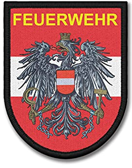 Copytec Patch Feuerwehr Österreich Wappen Tier Adler Brand NFS#37314