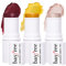 KIMUSE Cream Blush Stick, Highlighter & Contouring stick, Cremige Textur Mit Leuchtendem Finish,Vielseitig, einfach zu verwenden, Make-Up Für Jeden Hauttyp (Luminous Bordeaux Trio)
