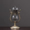 BOSUGE, Sanduhr-Sanduhr, Kunsthandwerk, Glasdekoration, Zeitmanagement-Assistent, Vintage-Metall-Sanduhr, 15 Minuten / 30 Minuten / 60 Minuten, 360 ° drehbare große antike Sanduhr ( Color : Bronze Bla
