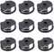 QOXEZY Bobine de fil pour débroussailleuse pour Parkside PRTA 20-Li C3 IAN351753 - Lot de 9 bobines de rechange à double alimentation automatique