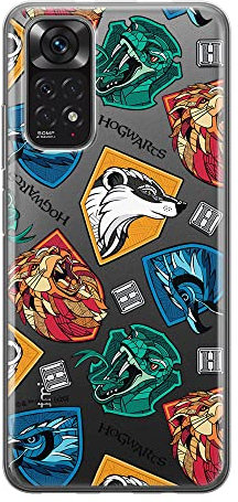 ERT Group Handyhülle für Xiaomi REDMI Note 11S 4G / REDMI Note 11 4G Original und offiziell Lizenziertes Harry Potter Muster 022 optimal an die Form des Handy angepasst, teilweise transparent