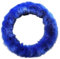 Lenkradbezug Auto Plüsch,universelle 15-Zoll Winter Wolle Soft Lenkradabdeckung für Damen und Mädchen,Auto Innenausstattung Zubehör 38cm Royal Blau