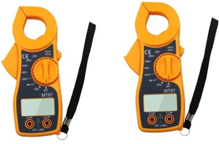 Gadpiparty 2 Stücke Elektronische Messgerät Mt87 Multimeter Clamp Zangen Spannung Tester