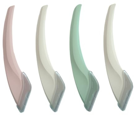 DOITOOL 4stücke Kompakter Augenbrauenrasierer Für Damen Augenbrauentrimmer Einfacher Augenbrauenformer Make-up-tool Augenbrauenentferner Leicht Zu Reinigen Und Tragbar