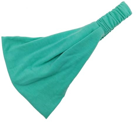 Haarband Damen Breite Elastische Haarband Baumwolle Mode Breite Stirnbänder Haarbänder Yoga Sport Haarband Kopfband Haarschmuck für Frauen Mädchen Täglichen Tragen,Party,Geburtstag -Blau