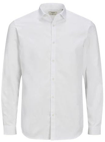 JACK & JONES Chemise habillée Chemise habillée Slim Fit White XXXL White XXXL
