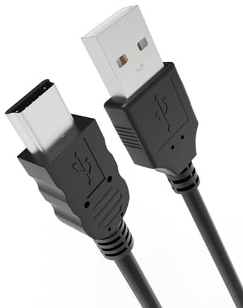 Bicmice Mikrofonkabel kompatibel mit Blue Yeti USB Mikrofon, Blue Yeti Pro USB Mikrofon, Blue Snowball iCE USB Mic USB A zu Mini-B USB Kabel für Blue Yeti Mikrofon-3.3Ft/1M.