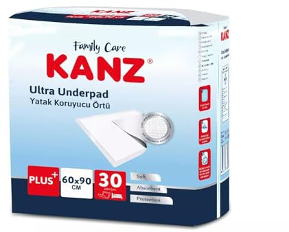 Kanz Inkontinenzunterlagen | Bettunterlagen | Wickelunterlagen | 30 Stück