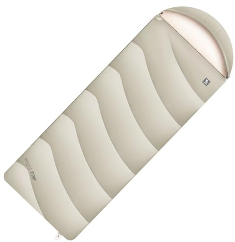 Qunature Schlafsack 4 Jahreszeiten 6-12°C Ultraleicht Sleeping Bag für Erwachsene Outdoor-Camping im Winter Warm und Kältebeständig Tragbar für den Haushalt Kältebeständig Einzelperson Spleißdecke