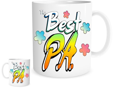 The Best P.A. Personal Assistant. 11oz Ceramic Mug for Tea or Coffee