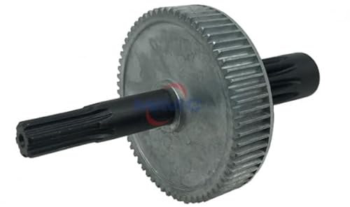 ARA RICAMBI HO.RE.CA | COD: CK0146 | Kit Albero Comando Cremagliera c/Ruota per Insaccatrice Tre Spade Kg.5/8 Star