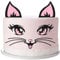 Cat Cake Topper Decorations, Cat Eyes Ears Mouth Cake Decoration Inserts Kitten Face Cake Topper for Cat Themed Birthday Party Boy Girl Baby Shower Party Supplies