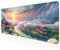 Le Cloud Tapis de Souris Dimanche Tapis Souris XXL 600x300x3mm,Mousepad à Bords Cousus,Lavable Desk Mat Antidérapant pour PC Bureau et Gaming Accessoire,Vitesse et la Précision Améliorées M-49