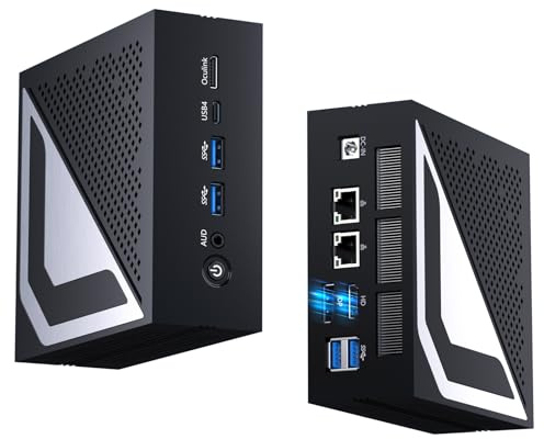 Kinupute AI Mini-PC, Desktop-Computer mit Core Ultra 9 285H bis zu 5,4 GHz, 99 Tops, Win-11 Pro, 64G DDR5, 1T M.2 PCIE4.0 SSD, Arc 140T GPU, Dual 2,5G LAN, DP/HD2.1/USB4.0, 8K, WiFi7, Multitasking