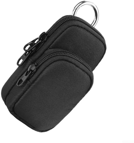 Compact MP3 Player Case For AiMoonsa, Nylon MP3 Player Case, With Hook, Portable Protective Storage Bag