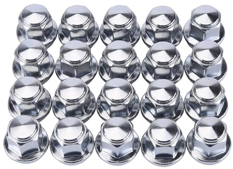 Bulloni ruota auto 20 Dadi Ruota FEBI-Bilstein Cromati M12 X 1.5 Per Ford Per Kuga Per Ka Per Mondeo Per Ranger Per Transit 2011-2020