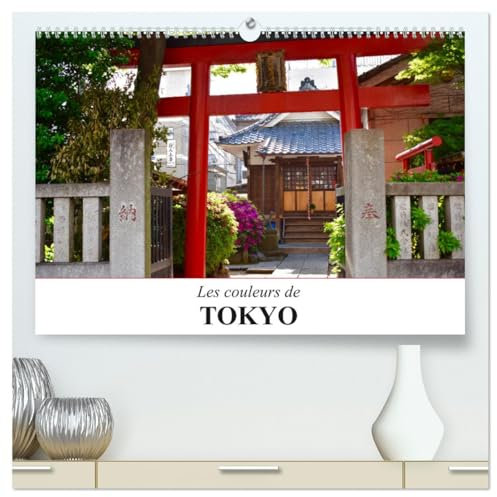 Les couleurs de Tokyo (hochwertiger Premium Wandkalender 2025 DIN A2 quer), Kunstdruck in Hochglanz
