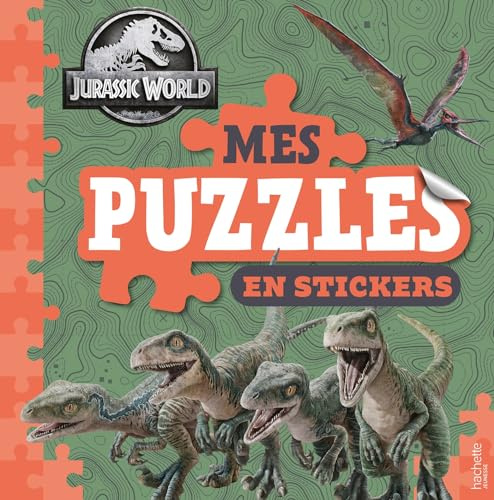 Jurassic World - Mes puzzles en stickers: Puzzles en stickers