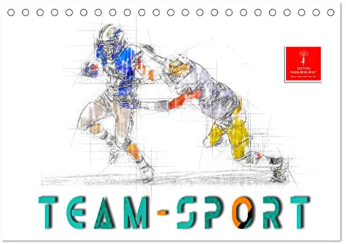 Team-Sport (Tischkalender 2026 DIN A5 quer), CALVENDO Monatskalender: Spiel und Spaß in der Mannschaft. (CALVENDO Sport)