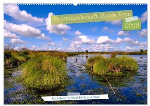 Traumlandschaft Hohes Venn (Wandkalender 2026 DIN A2 quer), CALVENDO Monatskalender: Ein Traumziel zu allen Jahreszeiten (CALVENDO Natur)