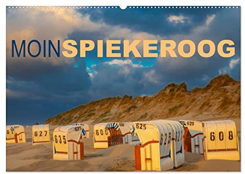 Moin Spiekeroog (Wandkalender 2026 DIN A2 quer), CALVENDO Monatskalender: Brillante Fotografien der Ostfriesischen Trauminsel (CALVENDO Orte)