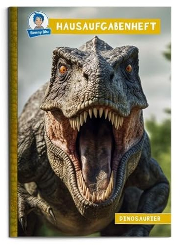 Benny Blu Hausaufgabenheft Dinosaurier: 3./4. Klasse Dinosaurier DIN A5