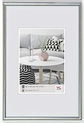 Walther Design Cadre Photo Walther Design Argent 21 x 29,7 cm (DIN A4) Cadre Plastique Galeria KS130H