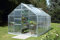 Vitavia Gewächshaus Merkur - Ausführung:11500 HKP 6 mm Alu, Fläche:ca. 11,5 m², Fenster:2, Maße:257 x 445 cm, Sockel:255 x 441 cm,