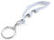Komonee Dolphin Silver Bottle Opener Key Chain Metal Aquatic Animal Novelty Sea Life Keyring