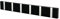 LOCA KNAX Wandgarderobe 6 Haken, Eiche grau schwarz gebeizt BxHxT 59,4x7,9x1,8cm waagrecht