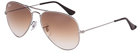 Ray-Ban RB3025 004/51 Gunmetal RB3025 Piloten-Sonnenbrille, Kategorie 3, Größe 58 mm, gunmetal