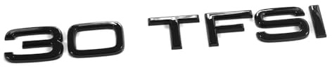 Audi 8V0853744KT94 Schriftzug 30 TFSI schwarz Black Edition Heckklappe Emblem