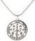 VASSAGO Siegel des Erzengels Uriel Kette Halskette Gravur Talisman Amulett Angel Wide Choker Vintage-Schmuck für Männer