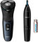 PHILIPS S3134 / 57 - Elektrorasierer Rasierer Serie 3000 - 5D Pivot & Flex Kopf - PowerCut-Klingen - 60min Rasur, 1h Aufladung