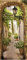 wandmotiv24 Türtapete kleine Gasse in Alter Stadt, Tor-Bogen 100 x 200cm (B x H) - Dekorfolie selbstklebend Sticker für Türen, Türfolie, Aufkleber, M1114