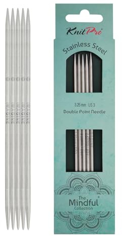 KnitPro The Mindful Collection Double Pointed Needles 8 (20cm) | Size 3.25mm