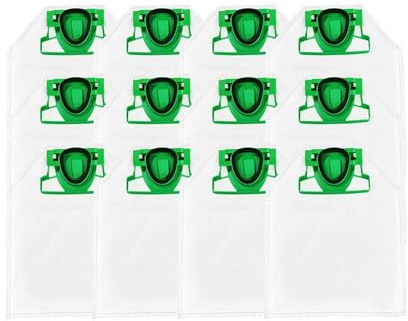Ersatz-Staubbeutel. Kompatibel for Vorwerk Kobold VK200. Staubsauger FP200 Filterbeutel Zubehör Ersatzteile (Color : 12 packs)