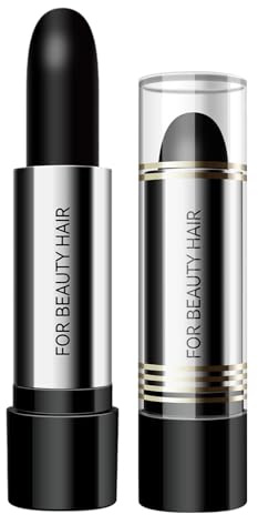 Ausbesserungsstifte Für Haarfärbemittel – Unisex Instant White Hair Coverage Hair Color Stick | Lippenstifttube, Schnell Färbender Haarabdeckungsstift | Wasserfest, Langlebig, Natürliche Farb
