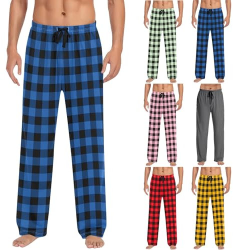 Trainingshose Herren Lang High Waist Sporthose Herren Fleece Outdoor Hosen Für Herren Herren Hosen Warmer Schnittschutzhose Herren Winter Jogginghose Herren Baumwolle Mode Skihose Damen(Royal Blue，M)