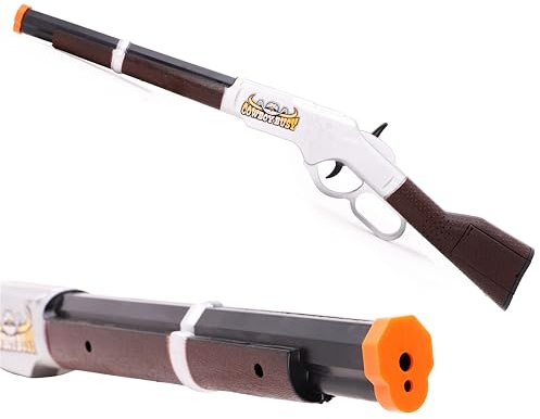 Toyland® 53cm (21) Wild West Cowboy Toy Rifle with Sound Effects - Western Role Play Gun - Fancy Dress Cowboy Accessories - Age 3+