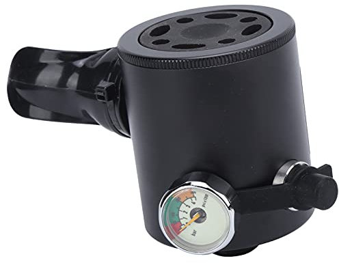 SPYMINNPOO Tauchregler, Sauerstoffzylinderkopf, Tauchbeatmungsgerät mit Atemregler für Tauchbegeisterte, Unterwasser-Atmungsbehälter-Zubehör