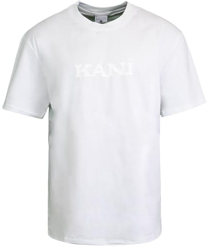 Karl Kani Slpash Retro T-Shirt (DE/NL/SE/PL, Alphanumerisch, M, Regular, Regular, White)