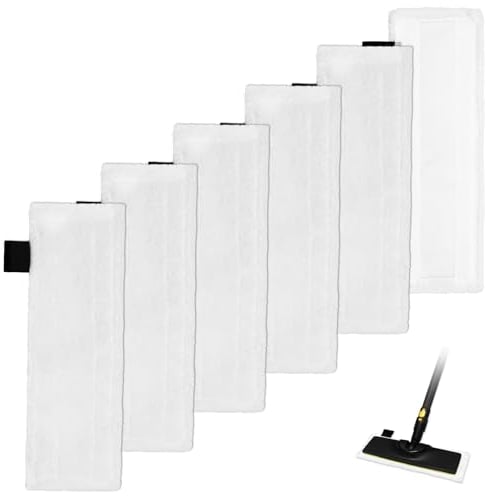Yuunaie Chiffons de Serpillière Microfibre Lingettes de Rechange pour Karcher Easy Fix SC 2 SC 3 SC 4 SC 5 Chiffon Accessoire Nettoyeur Vapeur pour Kärcher Easy Fix