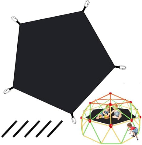 Dome Climber Hammock, Climbing Dome Accessories, Black Waterproof Hammock Swing For Dome Climbing Frame, Outdoor Backyard Equipment For Kids