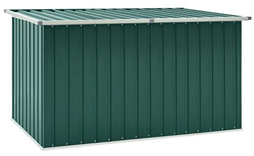 Buzaza Gartenbox Grün 171 x 99 x 93 cm Aufbewahrungsbox Garten Storage Seat Box Garden Storage Box FüR Gartenauflagen