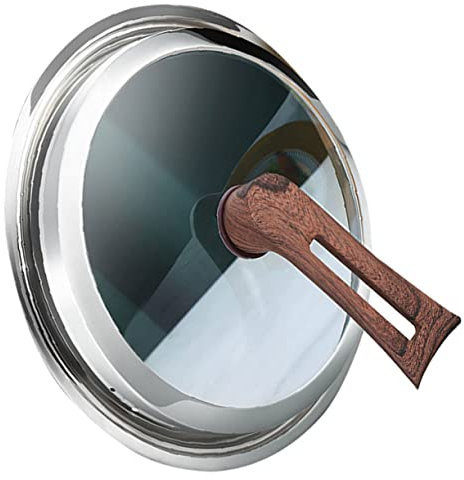 LABRIMP Glasdeckel Für Töpfe Und Pfannen Universaldeckel Für Kochgeschirr Bratpfannendeckel Aus Gehärtetem Glas Topfdeckel Mit Entlüftungslöchern Für Haushalte Und Restaurants