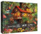Magic Tree House Wald Puzzles für Erwachsene 1000 Teile Natur, Fantasy Art Tier Pflanze Puzzles, Lustige Pilz Welpe Vogel Katze Blume Puzzle