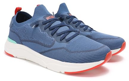 WALK IN PITAS | Cue Man | Zapatillas de Hombre Casual Tipo Sneaker | Deportivas de Hombre para el Verano sin Cordones | Zapatillas de Verano PITAS | Azul 42